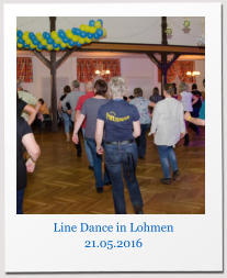 Line Dance in Lohmen 21.05.2016